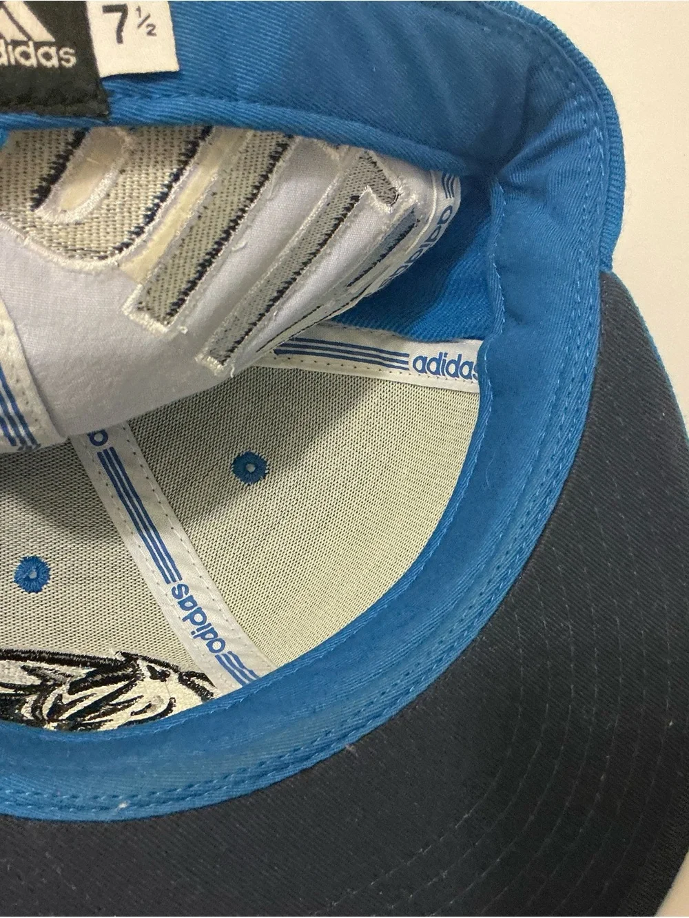 Dallas Mavericks Hat Adidas  7 1/2 Texas Fitted Cap Flexfit